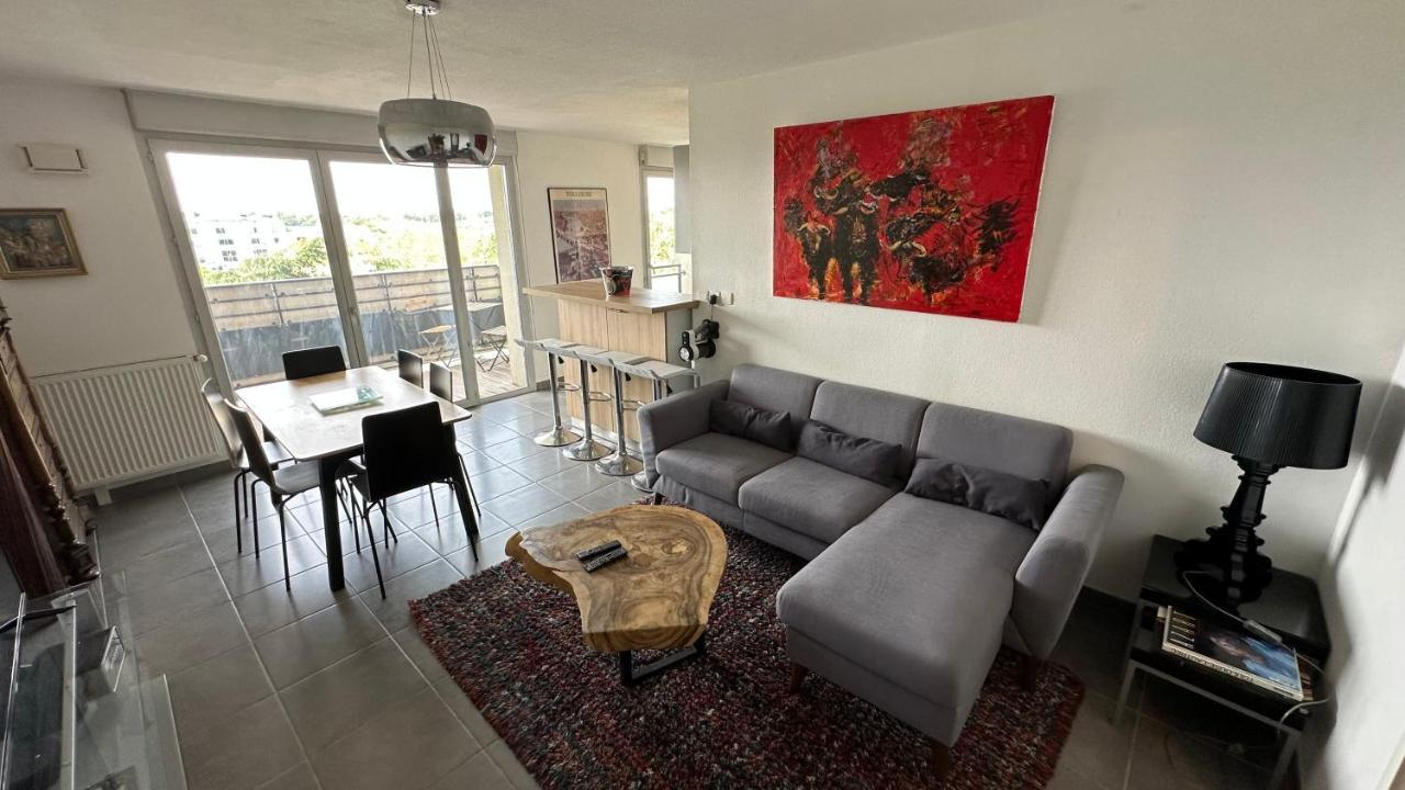 Appartement Coeur Toulousain Avec 2 Chambres Toulouse Exterior photo